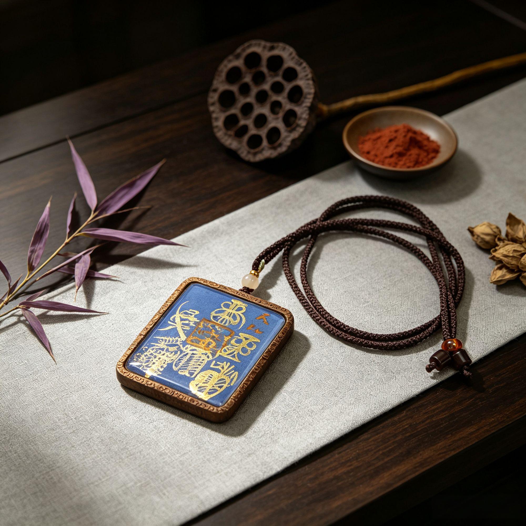 青花福佑牌